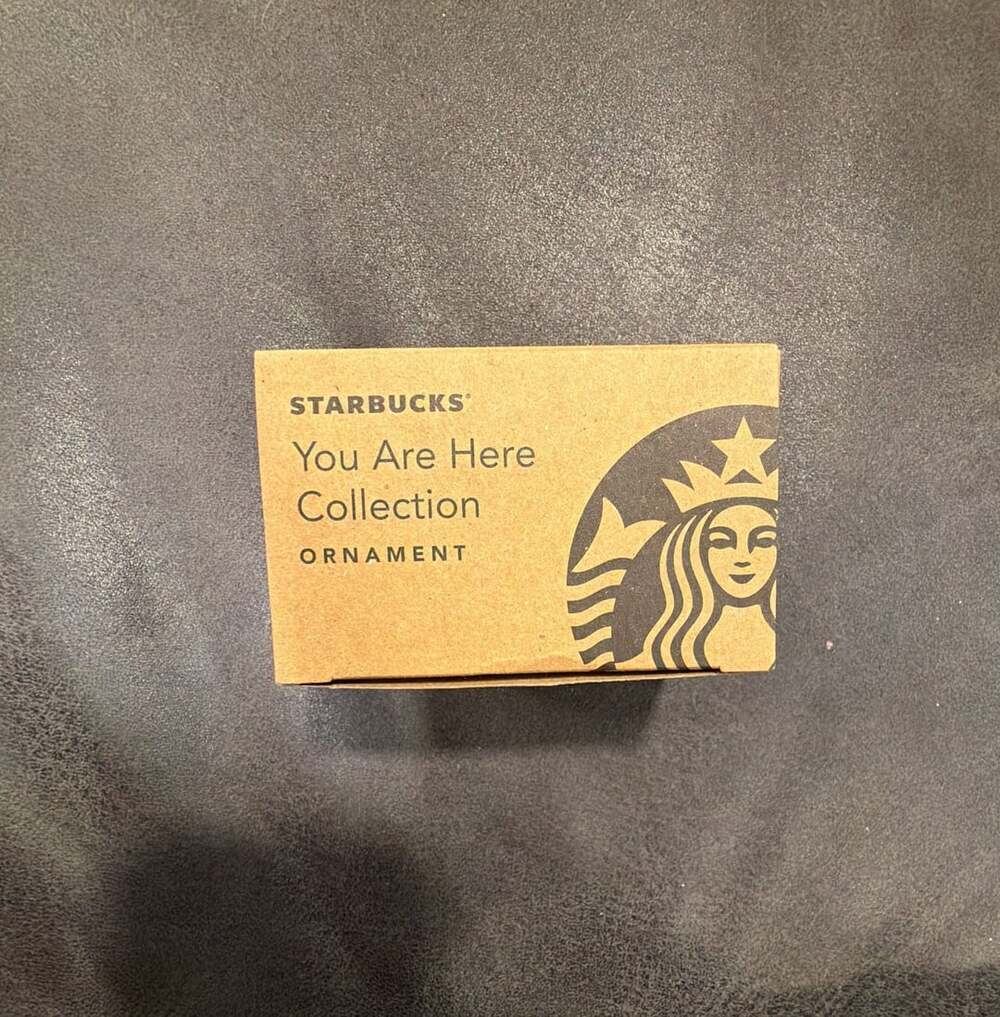 Starbucks Germany You Are Here Ornament 2 FL OZ